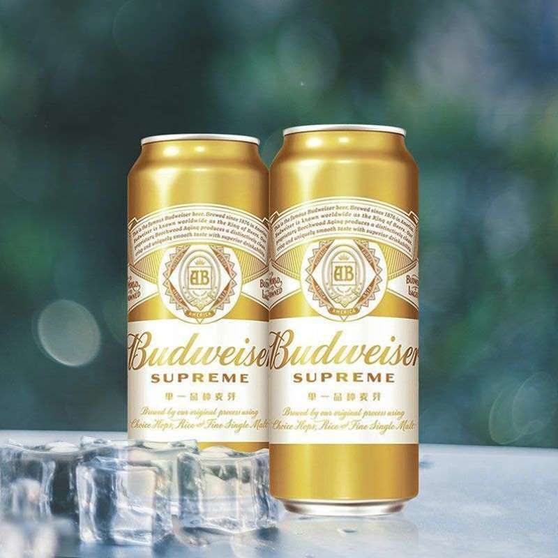 临期百威啤酒金尊500ml*18听麦香纯净麦芽啤酒整箱装啤酒【图片 价格