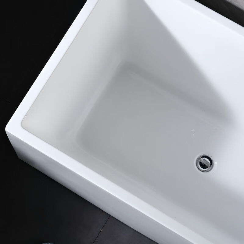 嘉普纳 普通浴缸日式浴缸小型浴缸浴缸日式4面裙薄边亚克力浴缸小户型