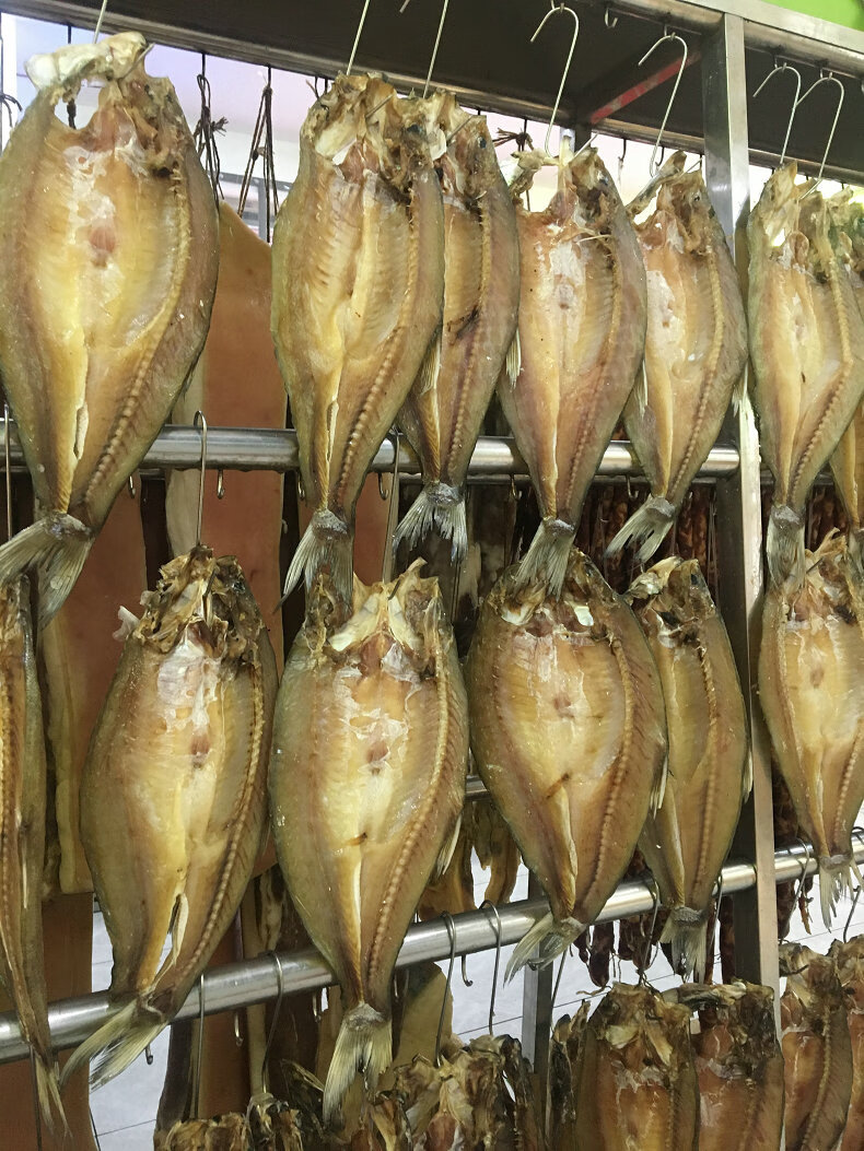 辉导 湖北特产腊货风干大白刁腊鱼咸鱼白鱼日晒刁子鱼翘嘴鱼干鱼腊鱼