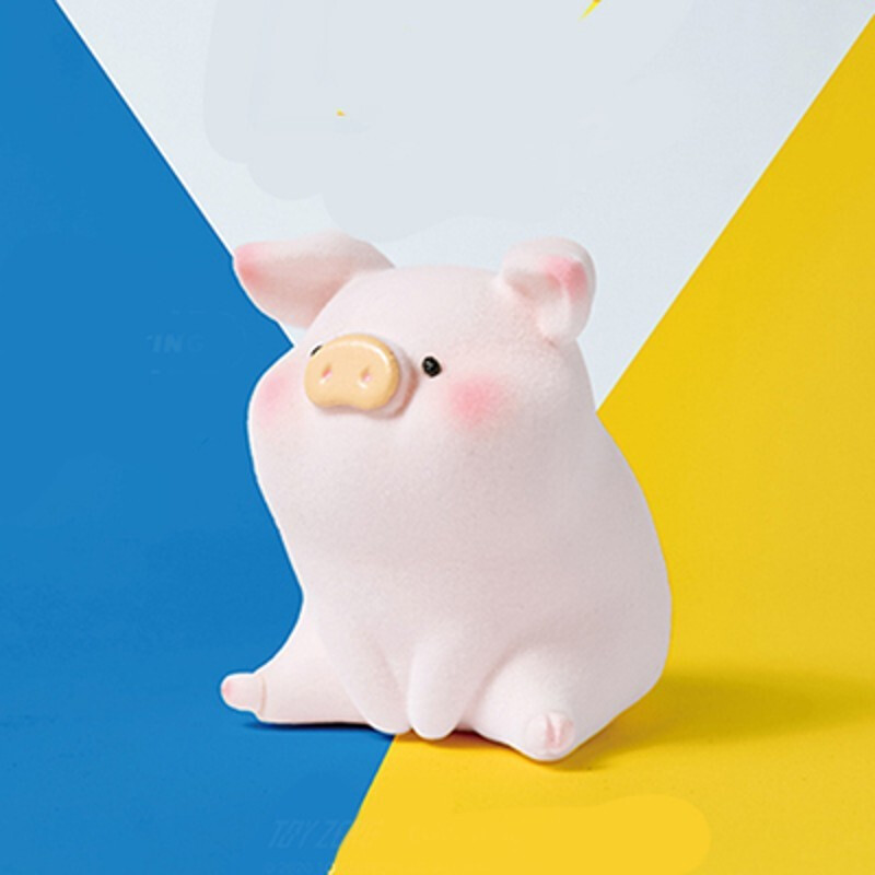 旗舰lu猪piko圣诞盲盒52toys罐头lulu猪2经典系列二代车载摆件噜噜