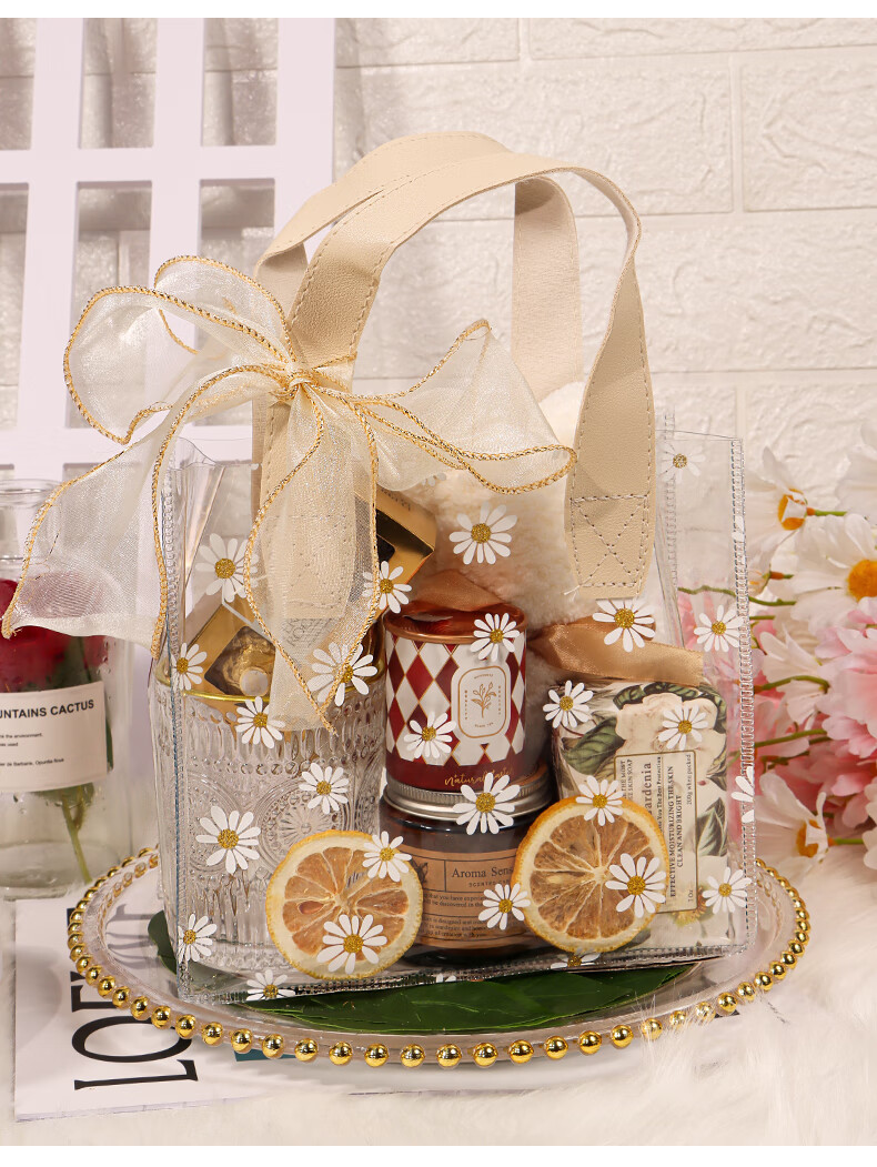 婚礼伴手礼女伴娘新娘结婚实用礼盒三八妇女节礼物员工小雏菊720x10x