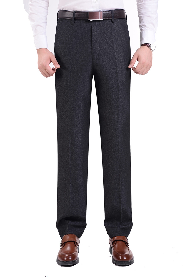 老爷车旗舰官方店 爸爸裤男裤春秋款中年男士休闲裤中老年人宽松厚款