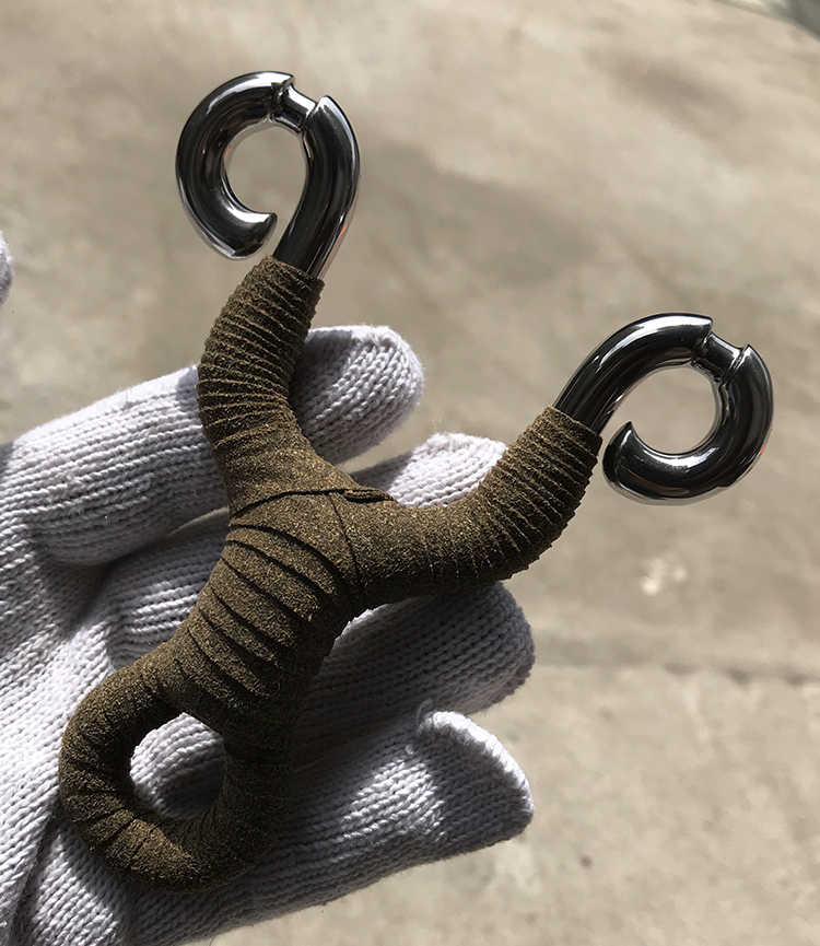 崛适精品传统弓冷弯弹弓传统小s狐狸羚羊钛合金手工定做直板反曲户外