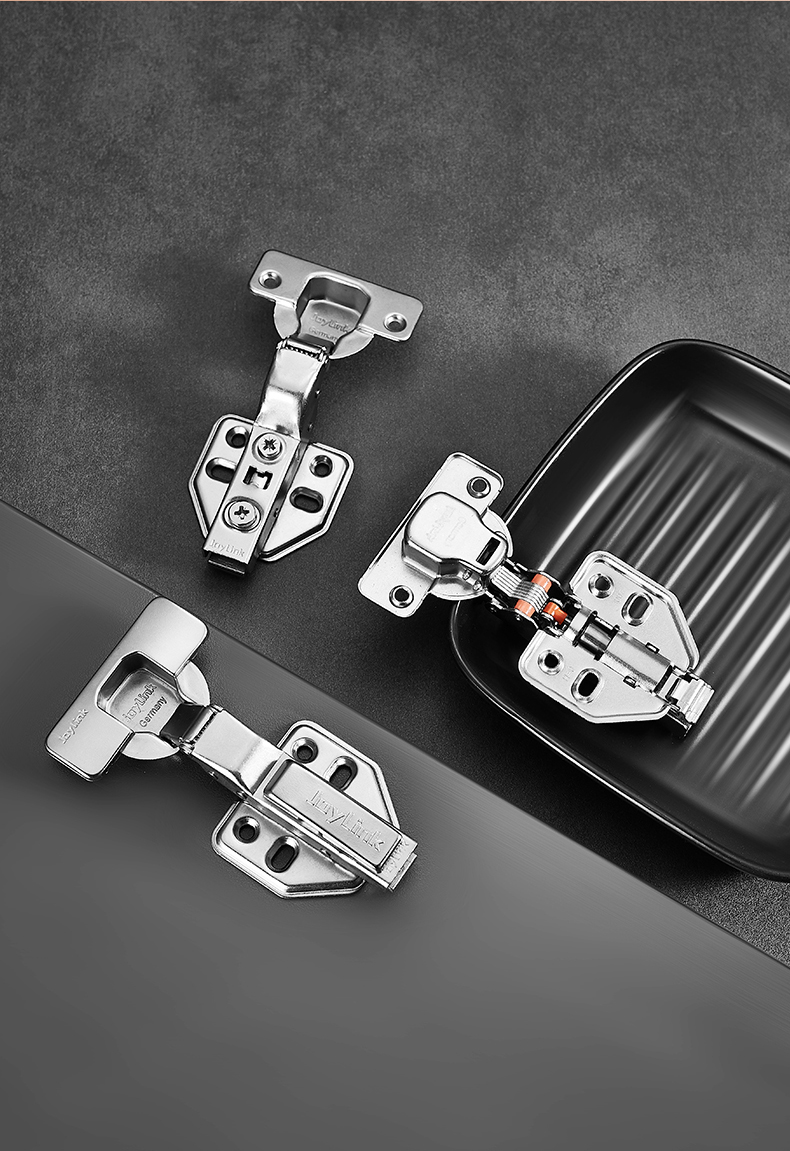 左邻铰链左邻全阻尼二段力缓冲铰链柜门小角度液压合页衣柜橱柜五金