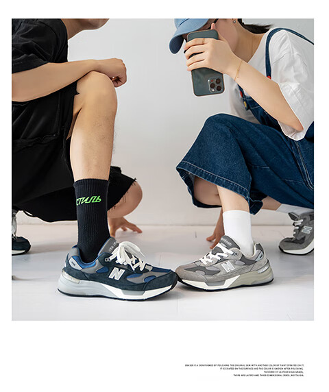 new balance nb官方新百伦男鞋2022老爹鞋秋季新款992休闲慢跑步运动