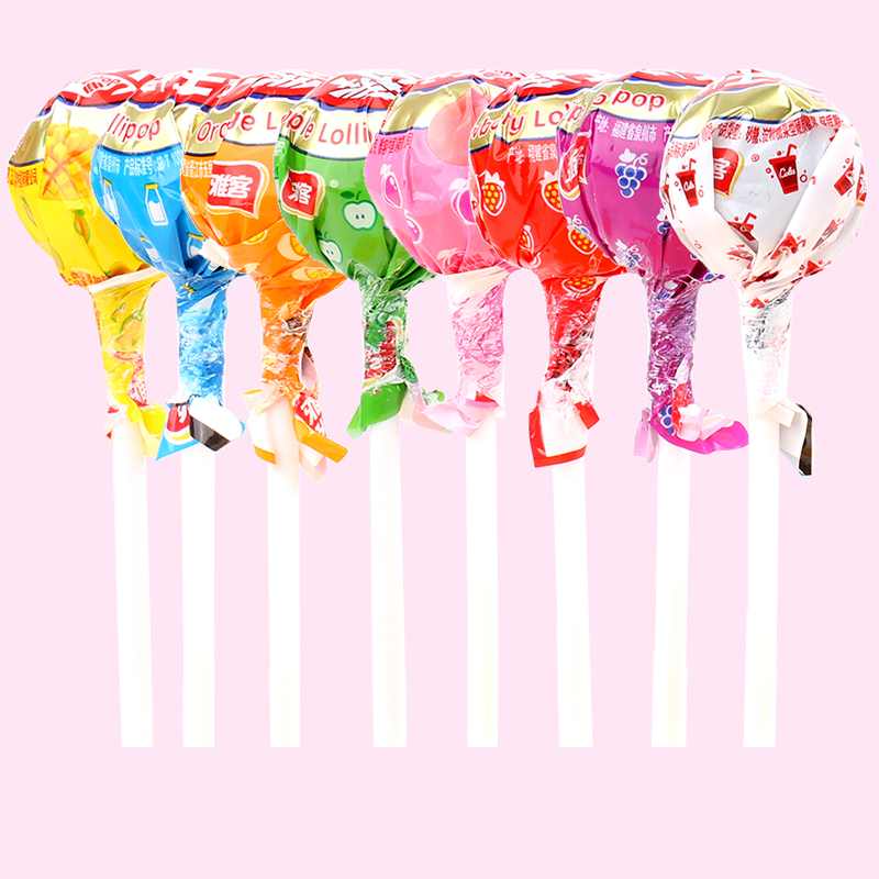 雅客天天棒1260g桶装真知棒水果棒棒糖喜糖硬糖糖果儿童零食小吃葡萄