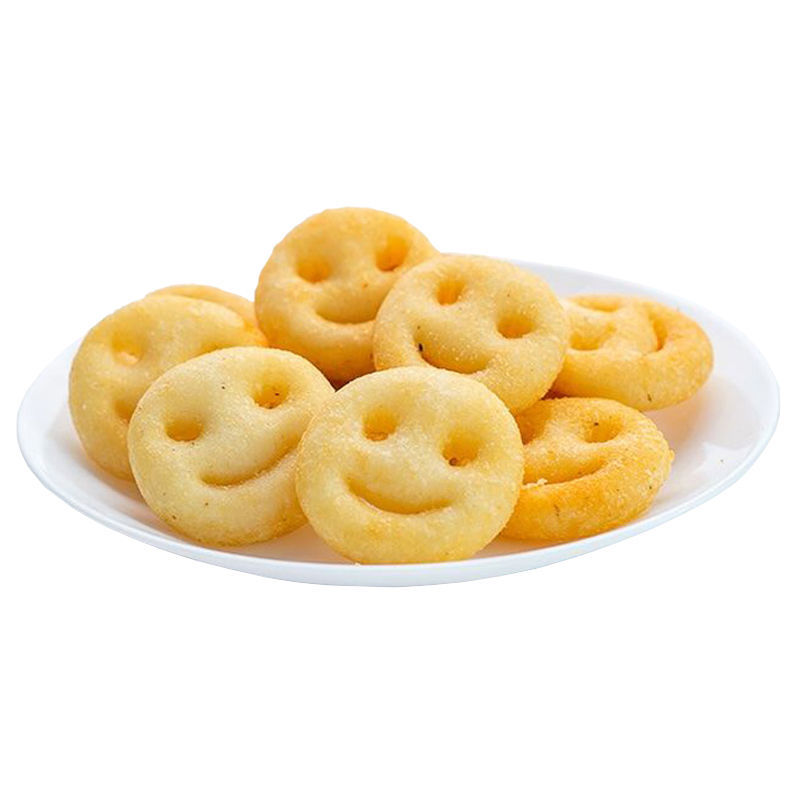 笑脸薯饼300克冷冻开心脆薯饼早餐油炸小吃半成品土豆饼薯条 【2包】