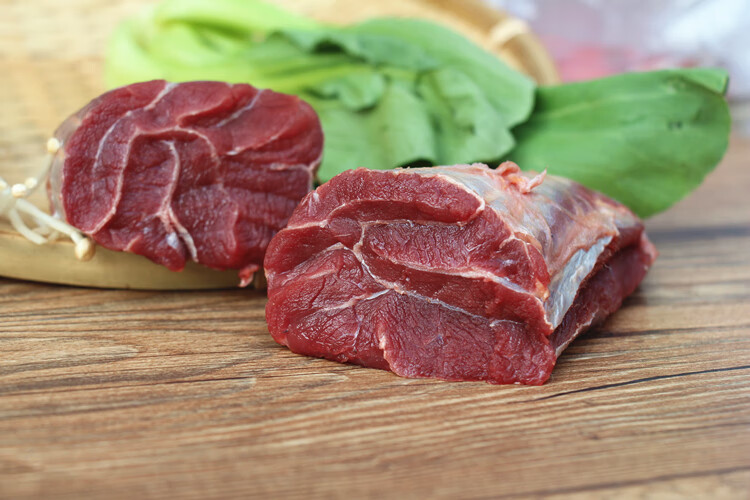 恬女神牛金钱腱子500g前腿牛腱子 梅花腱 小腱子新鲜现杀黄牛肉农家