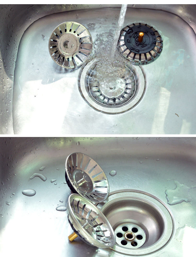 配件老式下水器堵塞菜盆塞子厨房池洗碗老式过滤网水槽水池直径8cm10
