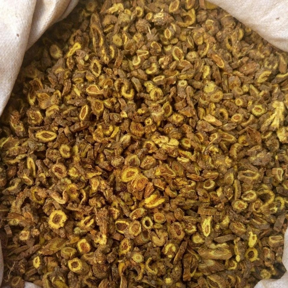 枯黄芩 中药材枯芩黄芩野生苦芩黄芩 山茶根100/500克 苦黄芩1000g