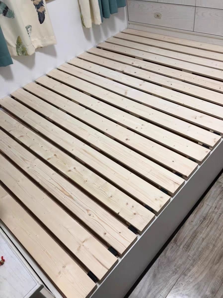 实木床板榻榻米透气排骨架防潮硬板床条榻榻米床架沙发垫15长190宽80