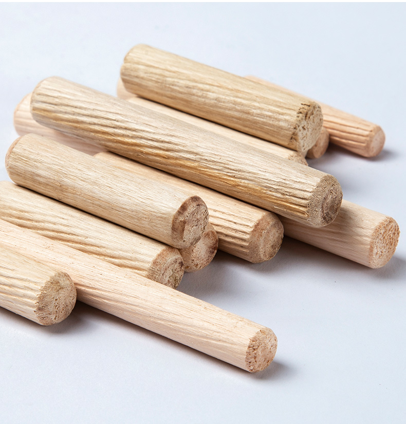 木榫木钉木栓木塞木销木块木楔木肖木尖木头钻孔填充膨胀螺丝钉子6mm