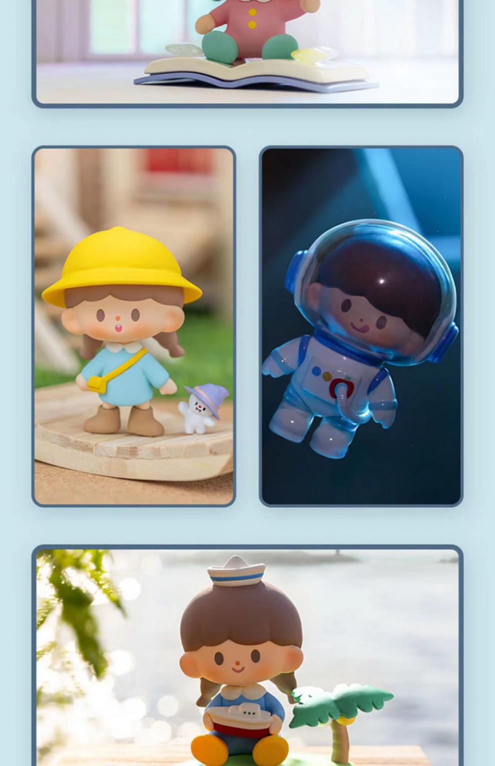 寻找独角兽卓大王谁是魔女系列盲盒阿卓职业潮玩摆件可爱 棒球阿卓