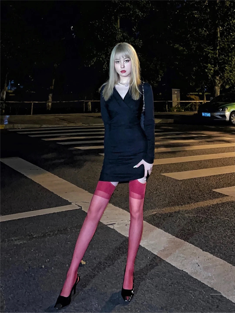 内裤女可插入人间腿精网红袜性感显瘦连体吊带袜女款过膝丝袜ins连体