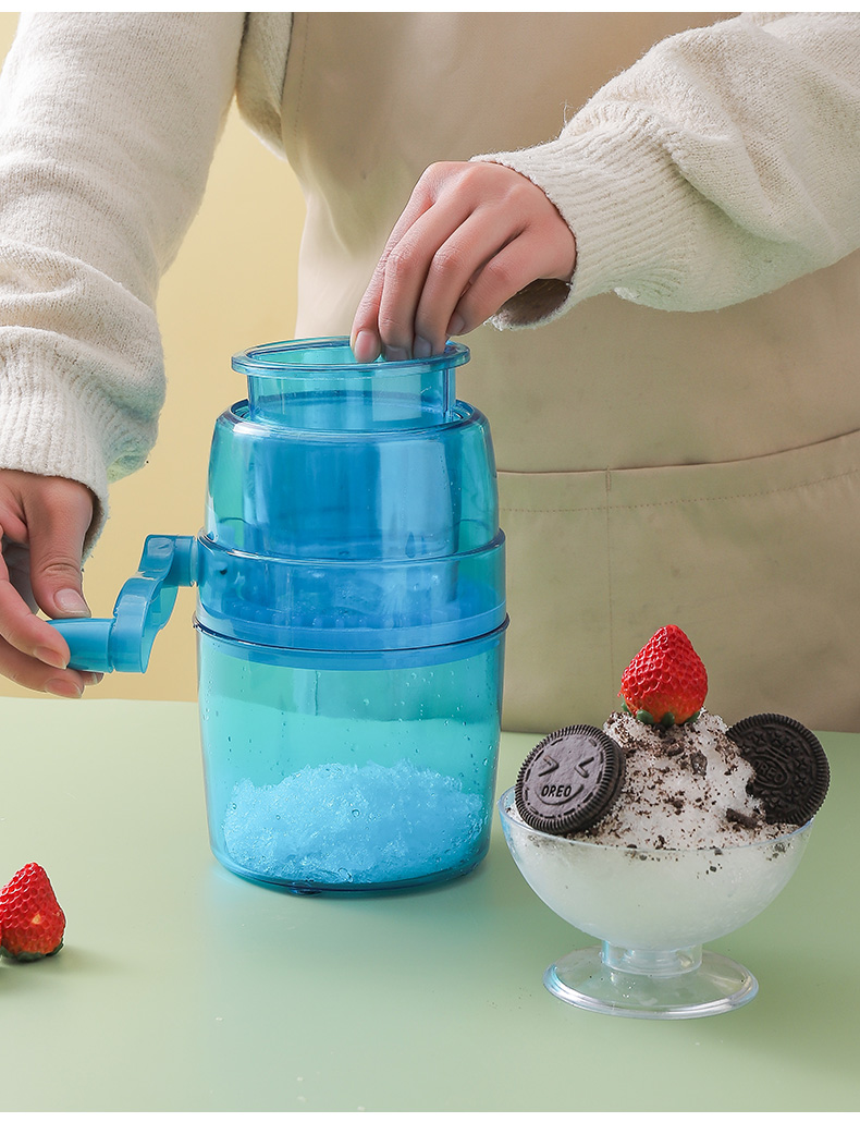 刨冰机家用小型碎冰机冰沙机摆摊手动制冰绵绵冰白熊冰破冰机手摇冰