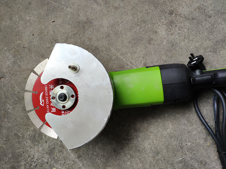 150角磨机加水防尘罩切割机改装带雾化喷水护罩水电无尘开槽神器b