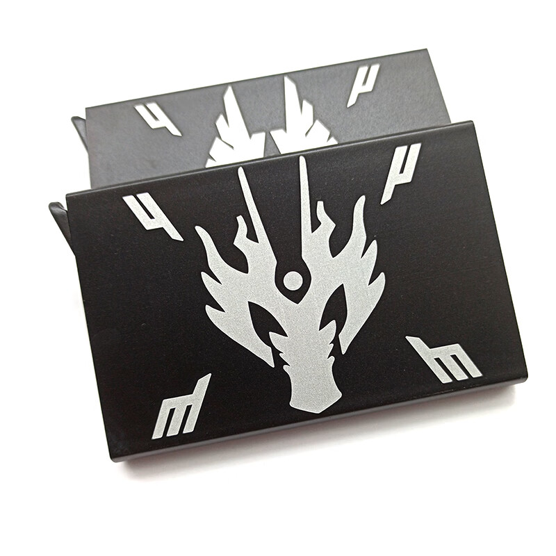 假面骑士卡盒 龙骑金属卡盒银行卡公交卡保护套防消磁卡套卡通周边 夜