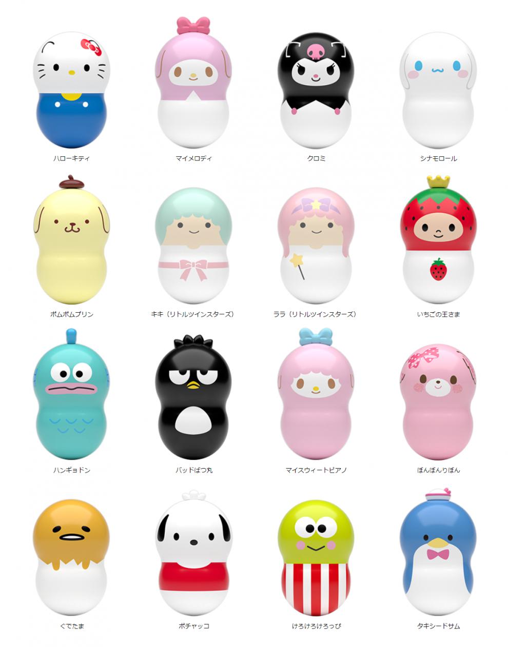 蜡笔小新不倒翁摆件bandai蜡笔小新漫威哆啦a梦不倒翁食bonbonribbon