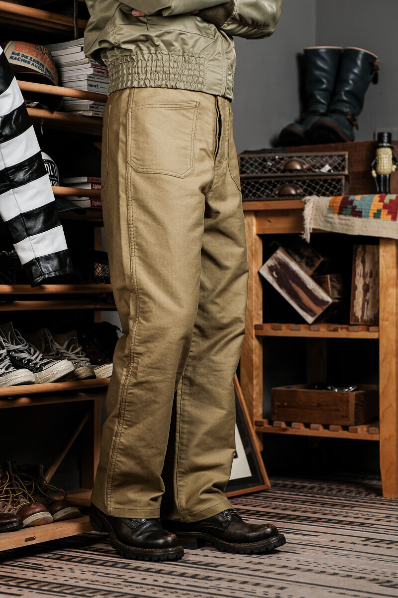 n1甲板裤全棉加厚元年面料保暖n-1长裤mcco版本经典