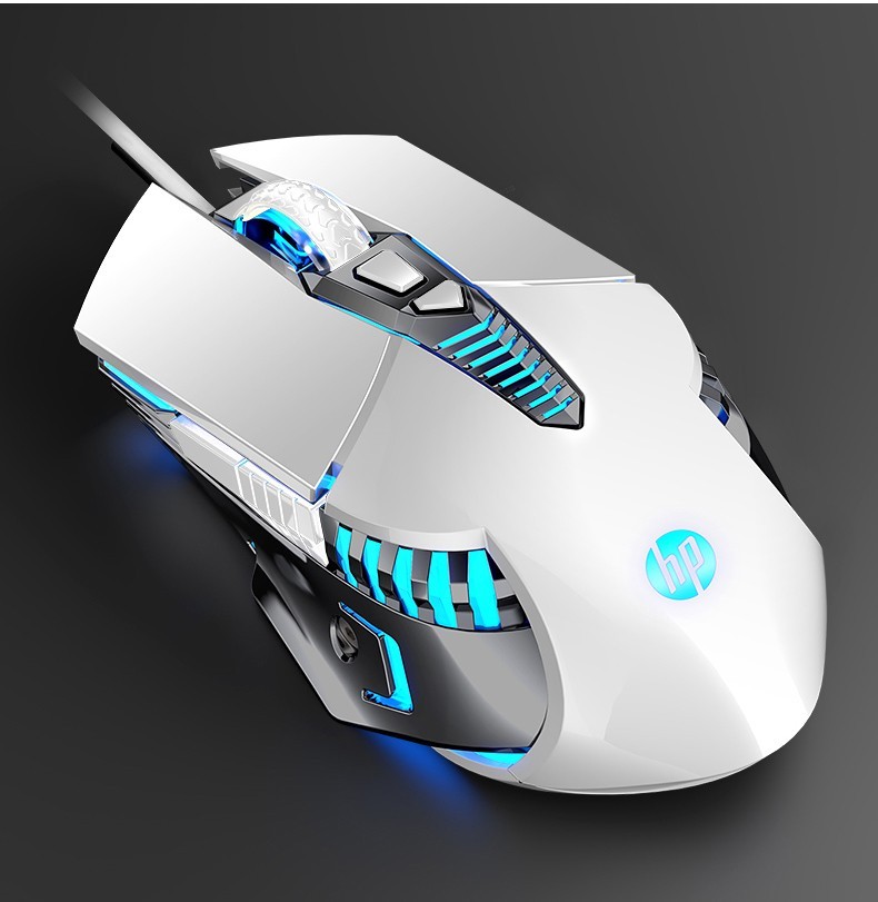 hp惠普g260电竞游戏鼠标机械吃鸡笔记本电脑usb办公通用款m270有声版