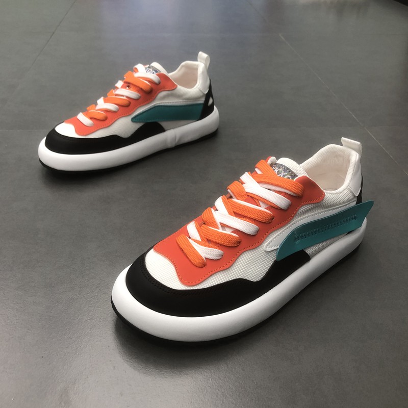 小丑鞋男春季精神小伙男士休闲网面憨憨小丑鞋网红同款百搭低帮透气