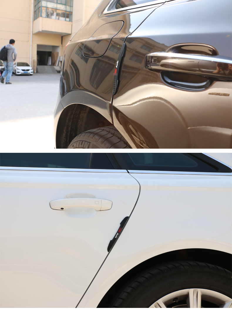 奥迪a4la6lq3q5a3q5lq2l车门防撞条防擦条车门防蹭保护条奥迪车门防撞