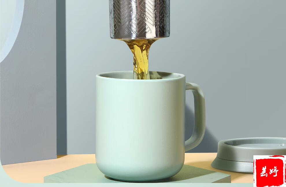 小罐茶茶杯茶缤彩杯茶具家用男女泡茶杯子茶水分离茶杯办公室水杯小罐