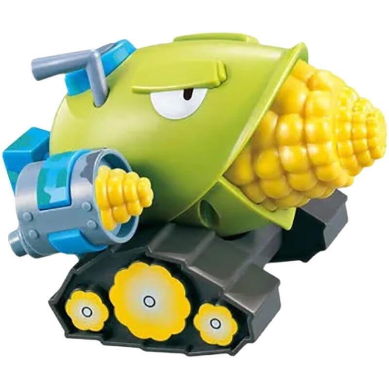 玉米加农炮单个植物大战僵尸玩具二代大炮战车可发射炮弹358岁豪华版