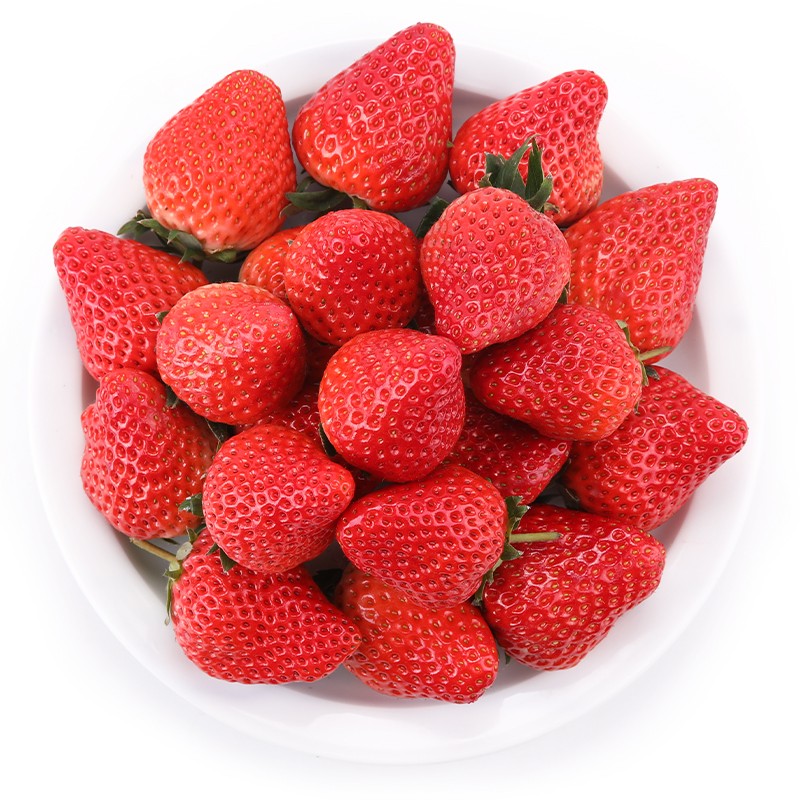 萃俪 丹东99草莓新鲜红颜牛奶九九奶油草莓孕妇水果现摘现发 3斤装