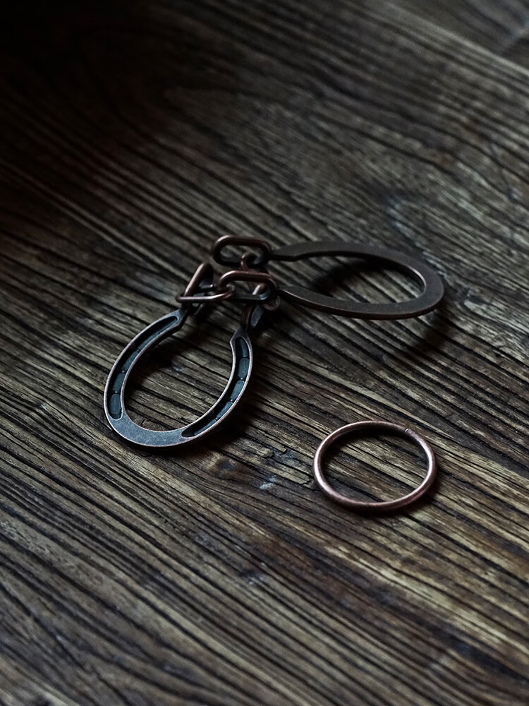 马蹄锁抖音同款合金锁扣马蹄环智力玩具金蝉脱壳儿童老年人男孩解闷