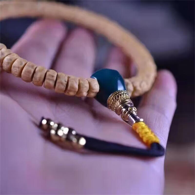 热振百香籽手串藏式直切高密原籽柏香籽单圈手持男女文玩手串链8mm