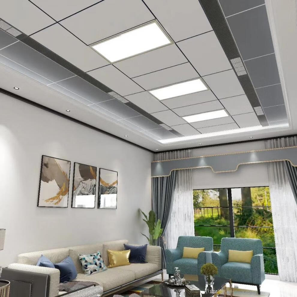 蜂窝大板吊顶集成吊顶450900大板吊顶扣板厨卫客厅天花同蜂窝板效果