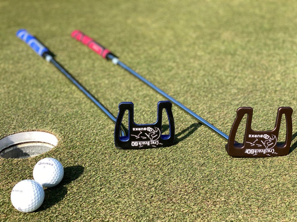 新款原装进口韩国baron彩色高尔夫球杆burke高尔夫球杆推杆cb60年末