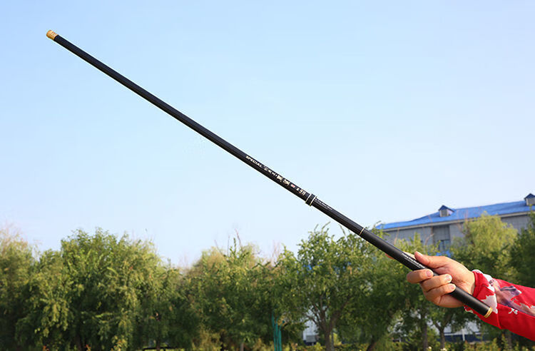 钓鱼王黑鲨鱼竿手竿碳素超轻超硬调调台钓竿钓鱼竿鲤鱼竿套装 钓鱼王-