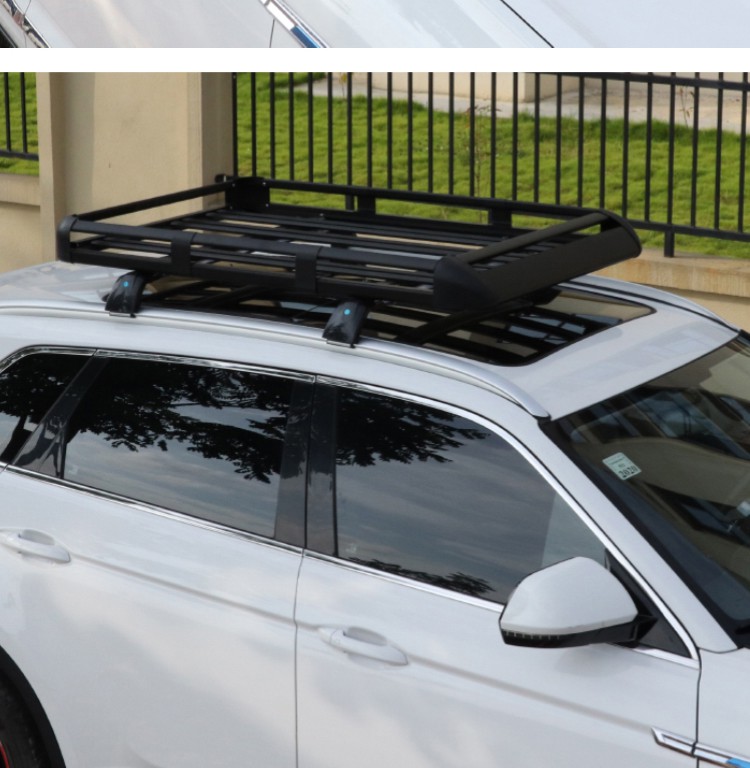 路虎发现运动版行李架54专用极光车顶框神行改装汽车行李货架银色1309