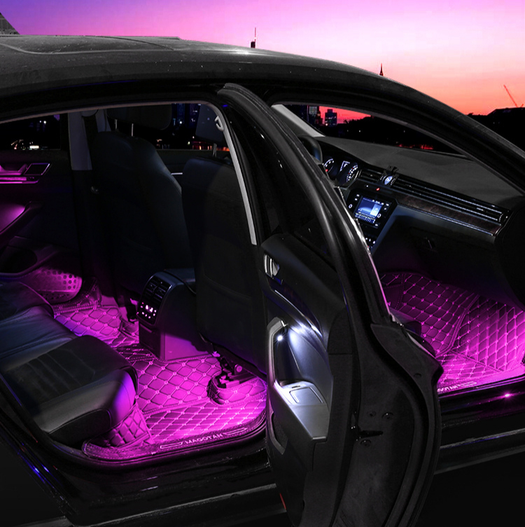 朗逸plus氛围灯 大众迈腾b8凌渡cc高尔夫7途观速腾车内氛围灯气氛灯