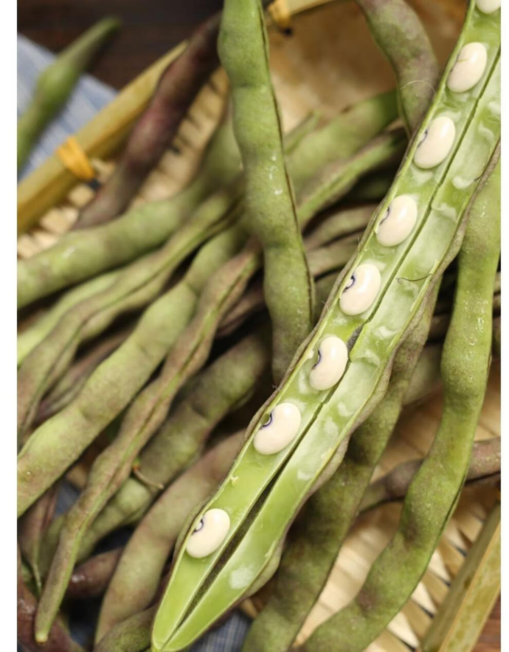【顺丰速发】东北特产紫豆角农家自种新鲜蔬菜大紫袍芸豆冻死鬼长扁豆