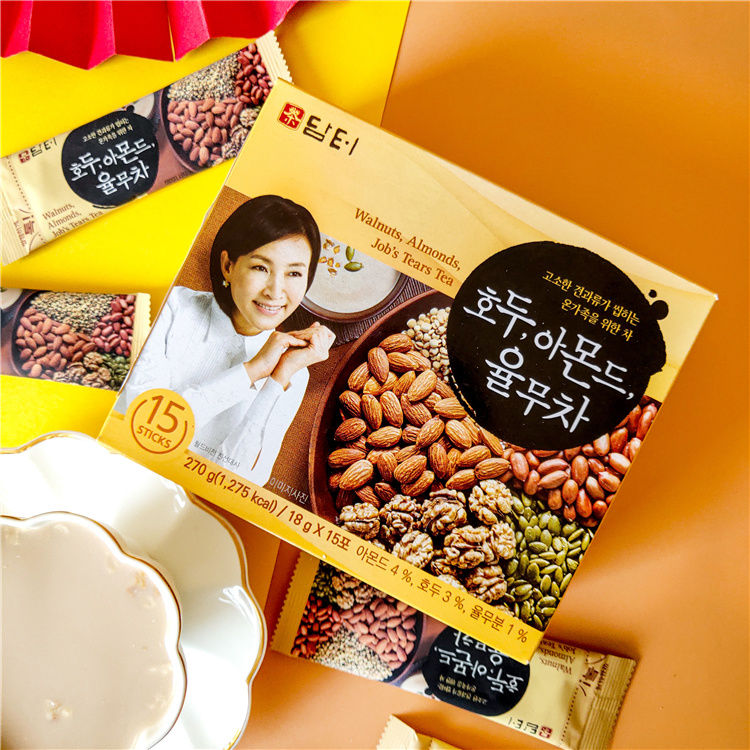 年货韩国进口丹特五谷茶八宝茶坚果营养代餐冲饮早餐饮品薏米粉泡水
