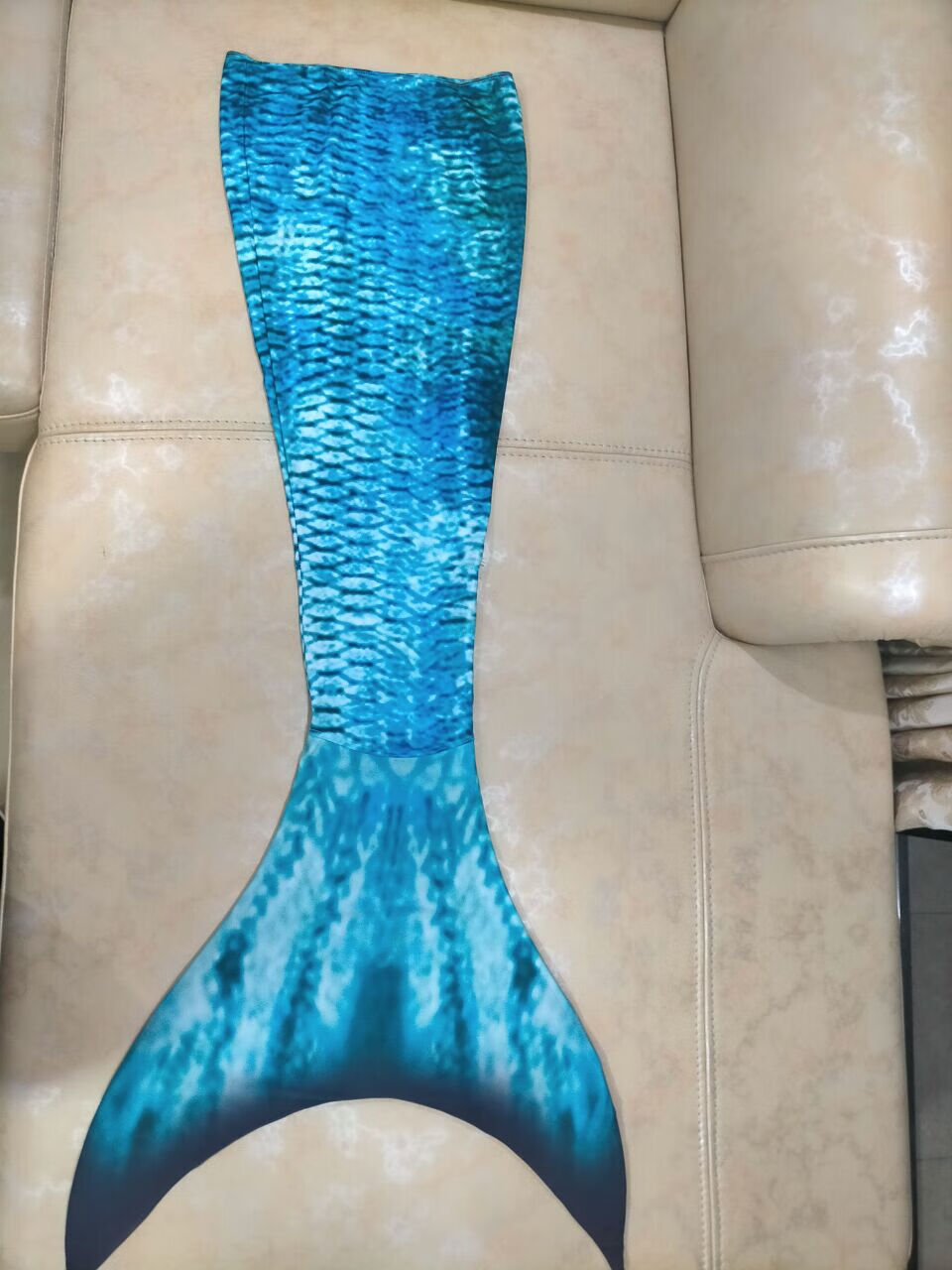 妲菲妮美人鱼尾巴成人美人鱼尾巴泳衣大人儿童公主美人鱼尾表演比基尼