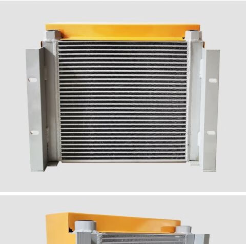 液压风冷却器随车吊挖掘机油箱改装工业液压油风冷式散热器ah1012ah