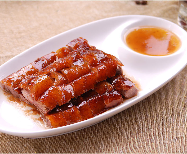 广东烧鹅整只 广州广式港式脆皮 深井烧鹅烤鹅肉马岗鹅烧制 烧鹅两只