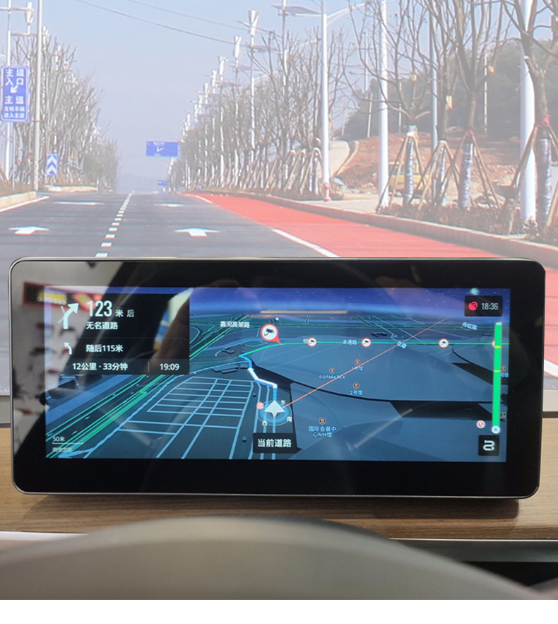 tesla特斯拉model3/y仪表盘改装hud抬头液晶显示配件model丫 modely