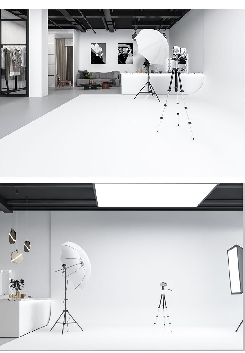 地坪漆水泥地家用无影墙影棚漆地坪漆室内家用水性地漆地板水泥地面