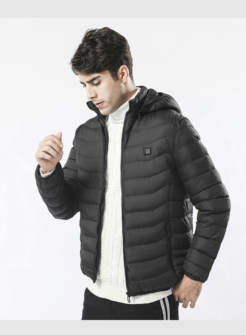 迎棠小i米加热羽绒服 小i米加热服黑科技发i热服电热棉服男女智能控温