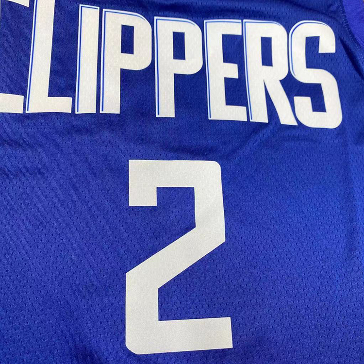 n1515b1515a官方旗舰新品75周年快船队2号伦纳德球衣莱昂纳德