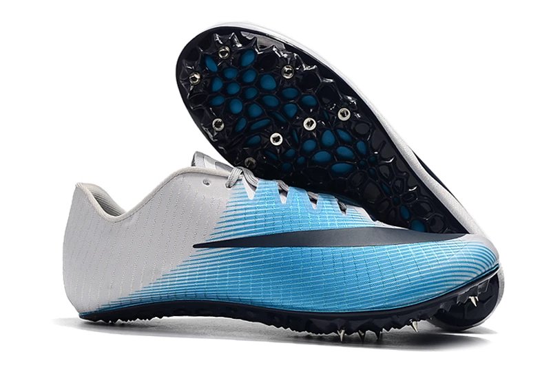 苏炳添同款钉鞋maxfly跑步男田径精英短跑学生100ms9 花色 m9 灰白 43