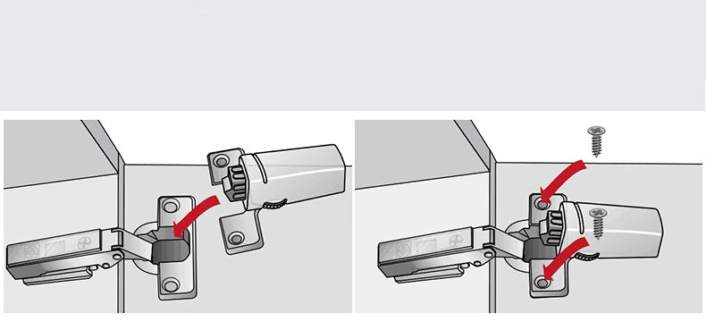 铰链缓冲器橱柜2333铰链阻尼器衣柜柜门合页缓冲器盖乐多