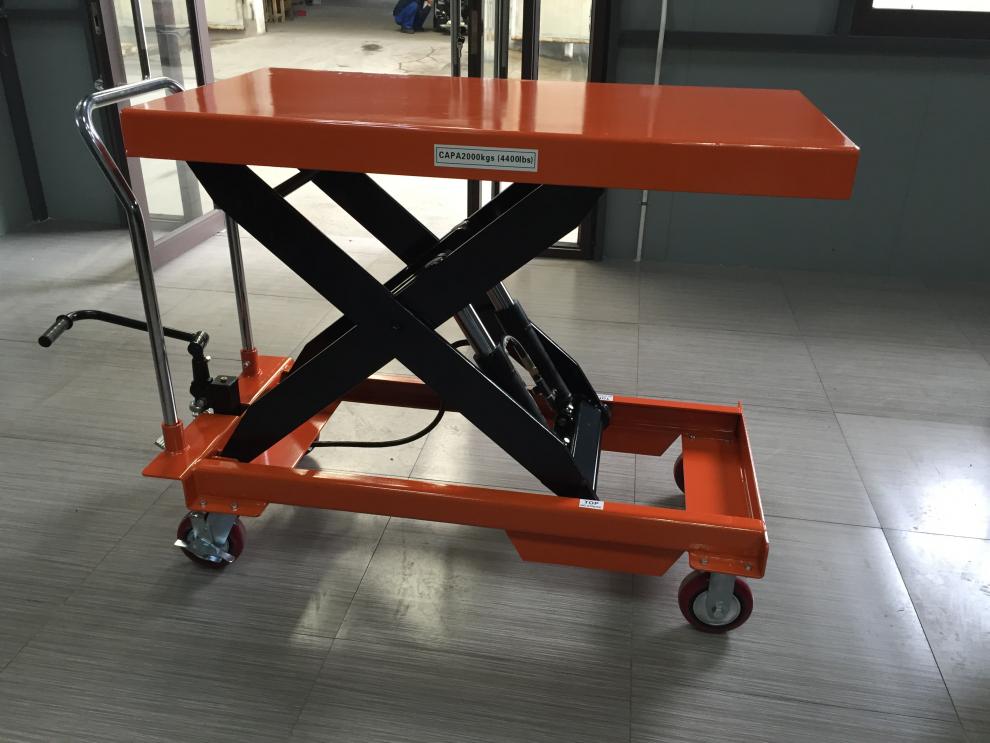 定做小型移动固定电动液压升降平台 手动举升机平台车 升降机 升降台