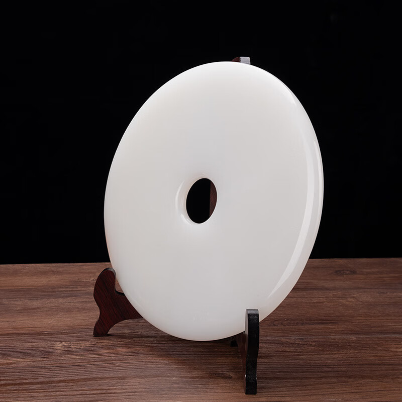 朴春 平安扣摆件 和氏玉壁玉盘开业乔迁 新居礼品办公家居客厅酒柜