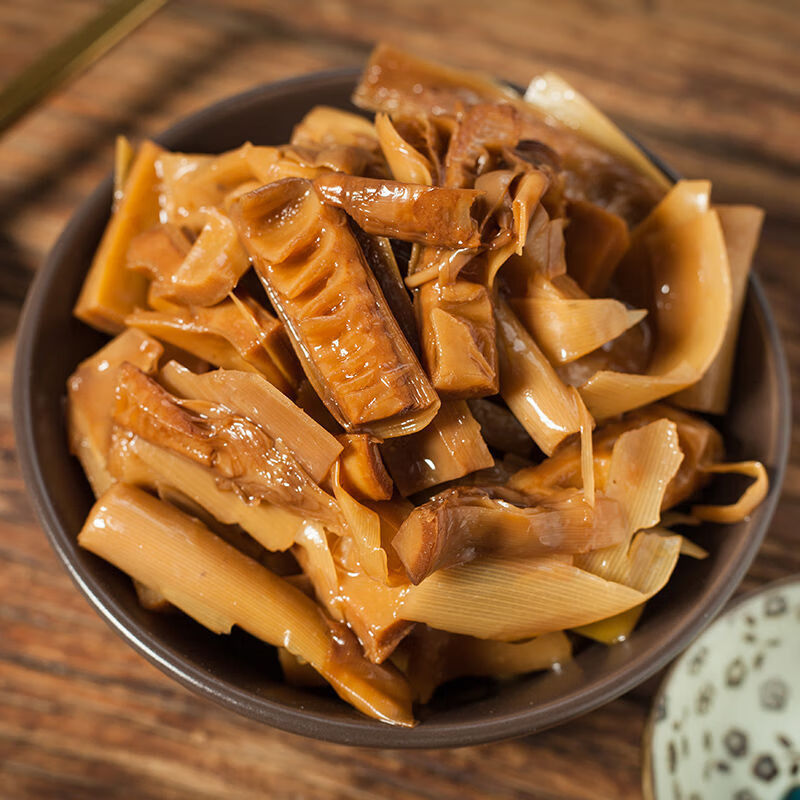 宁波奉化特产油焖笋即食烤笋下饭菜新鲜嫩雷笋春笋竹笋尖397g1罐